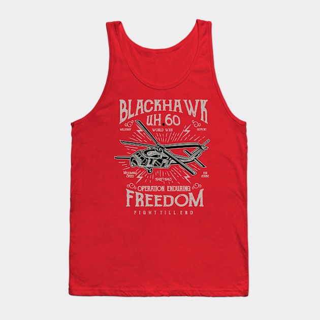 BlackHawk Tank Top by PaunLiviu